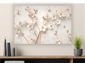 Obraz drukowany na płótnie canvas DELIKATNE KWIATY 