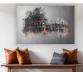 Obraz Colloseum Rzym fine art do salonu na płótnie canvas 