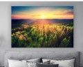 Obraz Bieszczady Góry Las na płótnie canvas
