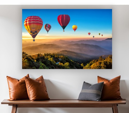 Obraz BALONY KAPADOCJA na płótnie canvas 