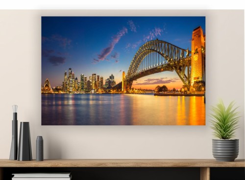 Obraz AUSTRALIA MOST na płótnie canvas  DO SALONU