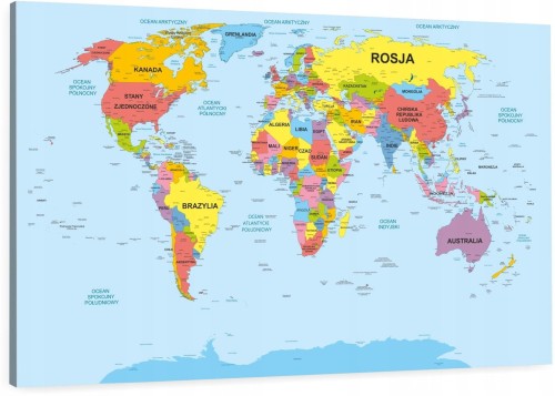 MAPA NA KORKU kraje mapa świata świat PINEZKI GRATIS