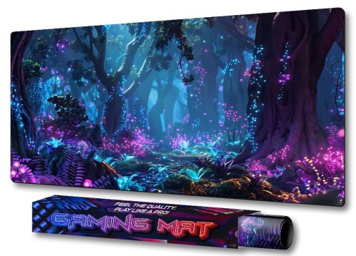 Podkładka na biurko gamingowa Fantasy Forest DLA GRACZA 