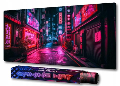 PODKŁADKA POD MYSZ GAMINGOWA TOKYO CITY  Dla gracza GAMING PRO