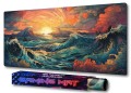 MATA GAMINGOWA NA BIURKO dla gracza OCEAN FALE SUN