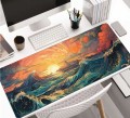 MATA GAMINGOWA NA BIURKO dla gracza OCEAN FALE SUN