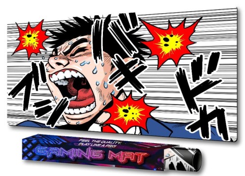 PODKŁADKA NA BIURKO Comic Style Asian GAMING MAT PRO