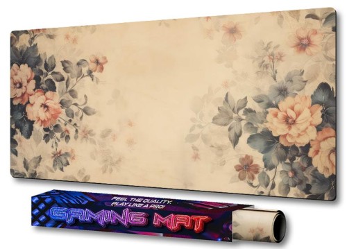 PODKŁADKA POD MYSZ kwiaty w stylu vintage GAMING MAT 