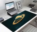 Podkładka Gamingowa na biurko Saturn panety kosmos