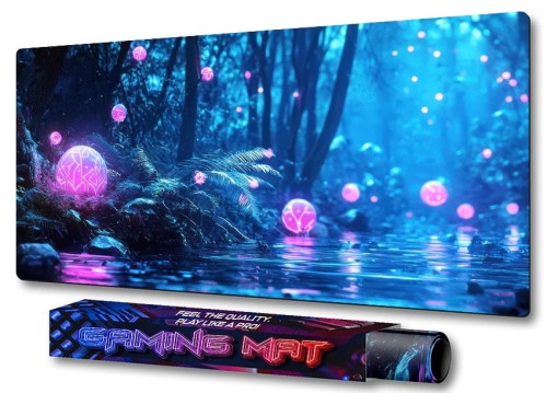 PODKŁADKA POD MYSZ MYSZKĘ Kosmiczny Las GAMING MAT PRO