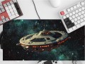 DUŻA PODKŁADKA POD MYSZ GAMINGOWA Alien Ship wars GAMING PRO