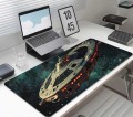 DUŻA PODKŁADKA POD MYSZ GAMINGOWA Alien Ship wars GAMING PRO