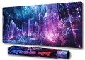 GAMINGOWA podkładka na biurko antypoślizgowa Glowing Crystals 