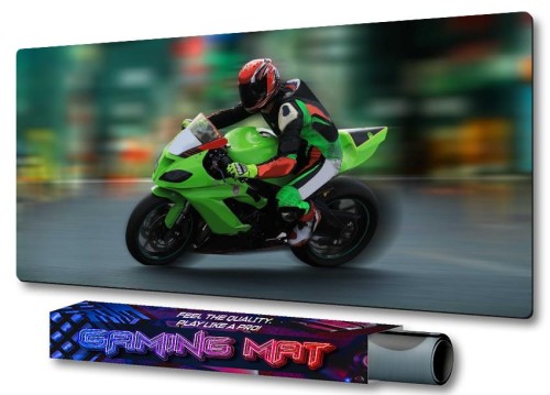 Gamingowa podkładka pod mysz dla gracza motor race bike GAMING PRO