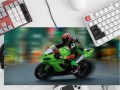 Gamingowa podkładka pod mysz dla gracza motor race bike GAMING PRO