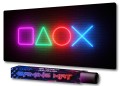 PODKŁADKA GAMINGOWA NA BIURKO Magic Game neonowy Gamer