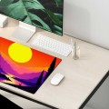 PODKŁADKA NA BIURKO GAMING Sunset Forest Synthwave