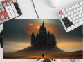 PODKŁADKA NA BIURKO GAMING Mroczny Gotycki Zamek Medieval