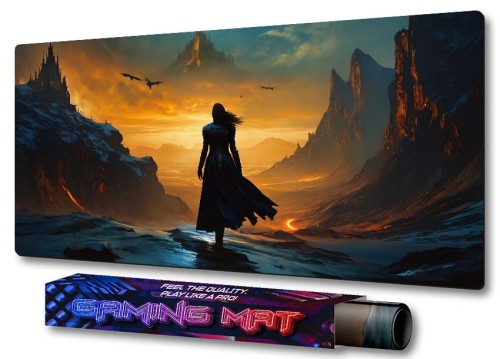 PODKŁADKA NA BIURKO GAMING Mystery Kształt Górska Dolina 