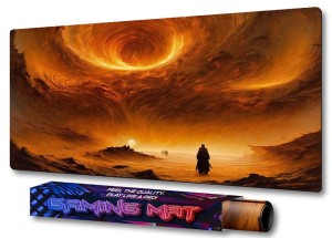 PODKŁADKA NA BIURKO GAMING Burning Inferno Gate Of Hades