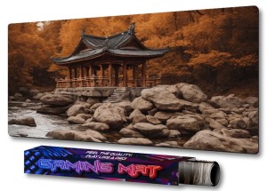 PODKŁADKA NA BIURKO GAMING Traditional Japan Temple In Mountain