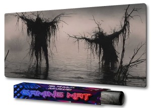 PODKŁADKA NA BIURKO GAMING Swamp Creatures In Water