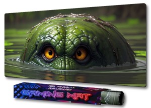 PODKŁADKA NA BIURKO GAMING Green Water Entity Swamp Sentinel