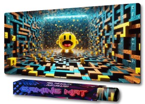 PODKŁADKA NA BIURKO GAMING Cyfrowy Świat Pac-mana