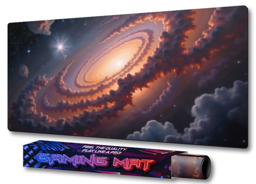 PODKŁADKA NA BIURKO GAMING Galaxy Gate Universe Portal 