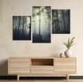 OBRAZ tajemniczy las mroczny klimat CANVAS do salonu