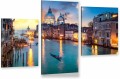 Obraz WŁOCHY WENECJA Canal Grande tryptyk na płótnie