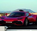 FOTOTAPETA DO SALONU ŚCIENNA Czerwony Wyścigowy Mercedes Amg One