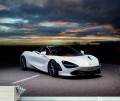 FOTOTAPETA DO SALONU ŚCIENNA Bialy Sportowy McLaren 750s