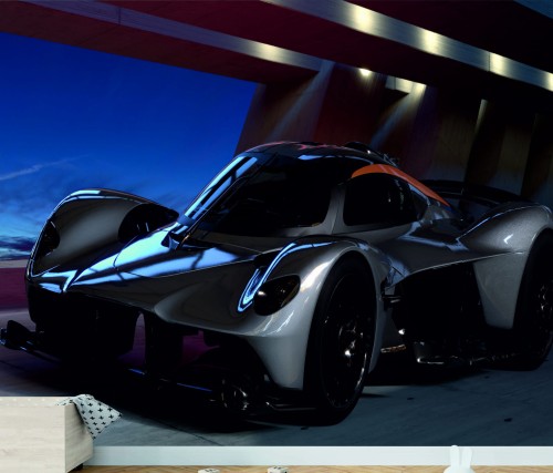 FOTOTAPETA DO SALONU ŚCIENNA Modern Luxury Aston Martin Valkyrie
