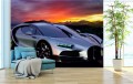 FOTOTAPETA DO SALONU ŚCIENNA Bugatti Tourbillion Future Concept Car