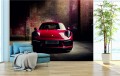 FOTOTAPETA DO SALONU ŚCIENNA Czerwone Sportowe Porsche 911 Carrera 4 GTS