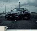 FOTOTAPETA DO SALONU ŚCIENNA Black Sport BMW M2 M Performance
