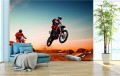 FOTOTAPETA DO SALONU ŚCIENNA Motocross Enduro Desert Race 