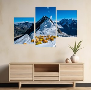 Obraz  na płótnie Góry Himalaje Manaslu szczyt zima