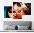 Obraz Kobieta glamour TRYPTYK NA ŚCIANĘ 