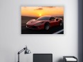 OBRAZ NA ŚCIANE FERRARI F8 TRIBUTO BEACH FREE RIDE