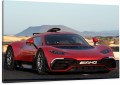 OBRAZ NA ŚCIANĘ RED SPORT LUXURY MERCEDES AMG-ONE