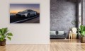 OBRAZ NA ŚCIANĘ CIEMNE SPORTOWE MASERATI MC20 