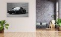 OBRAZ NA ŚCIANĘ SPORTOWE CZARNE AUDI R8