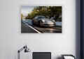 OBRAZ NA ŚCIANĘ SILVER MATE PORSCHE 911 DRIVE
