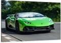 OBRAZ NA ŚCIANĘ LIME LAMBORGHINI HURACAN HIGHWAY RUN