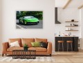 OBRAZ NA ŚCIANĘ LIME LAMBORGHINI HURACAN HIGHWAY RUN