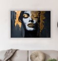 DUŻY OBRAZ KOBIETA PORTRET na płótnie DO SALONU SYPIALNI