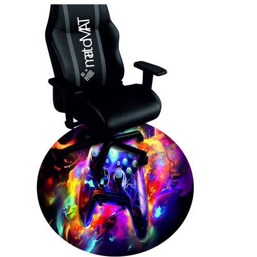 PODKŁADKA POD FOTEL OCHRONNA OKRĄGŁA KOLOROWY PAD GAMINGOWY