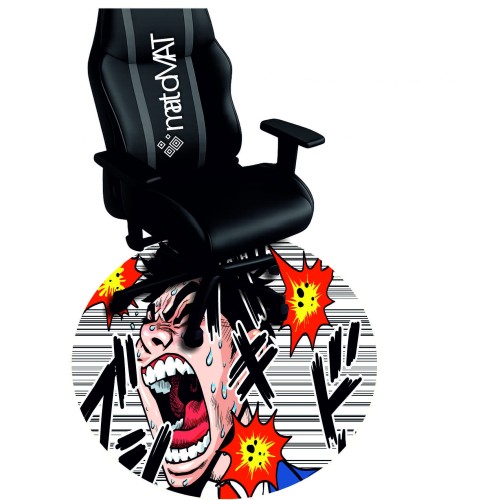 OKRĄGŁA MATA POD FOTEL OCHRONNA MANGA BOY KRZYKI